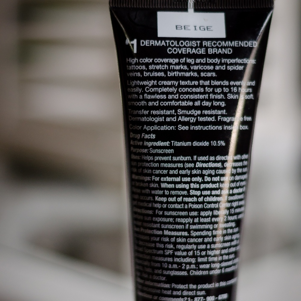 Dermablend Leg and Body Cover Shade Beige